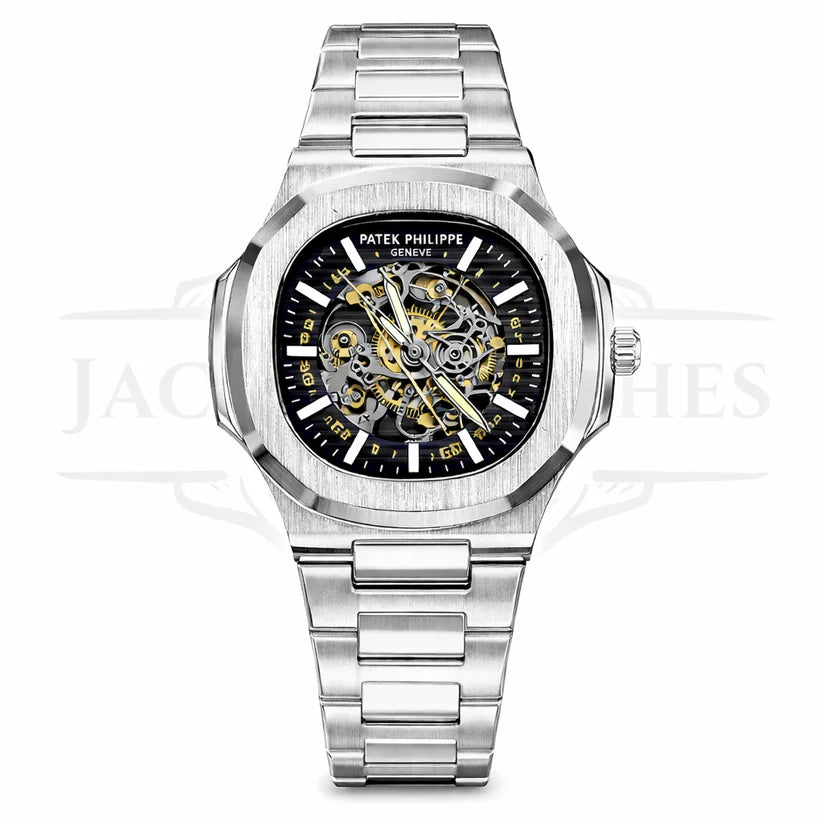 Patek Nautilus Fully Skeleton Automatic Watch