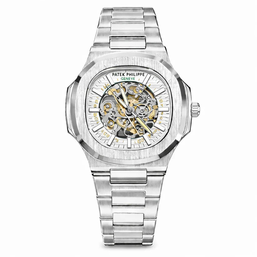 Patek Nautilus Fully Skeleton Automatic Watch