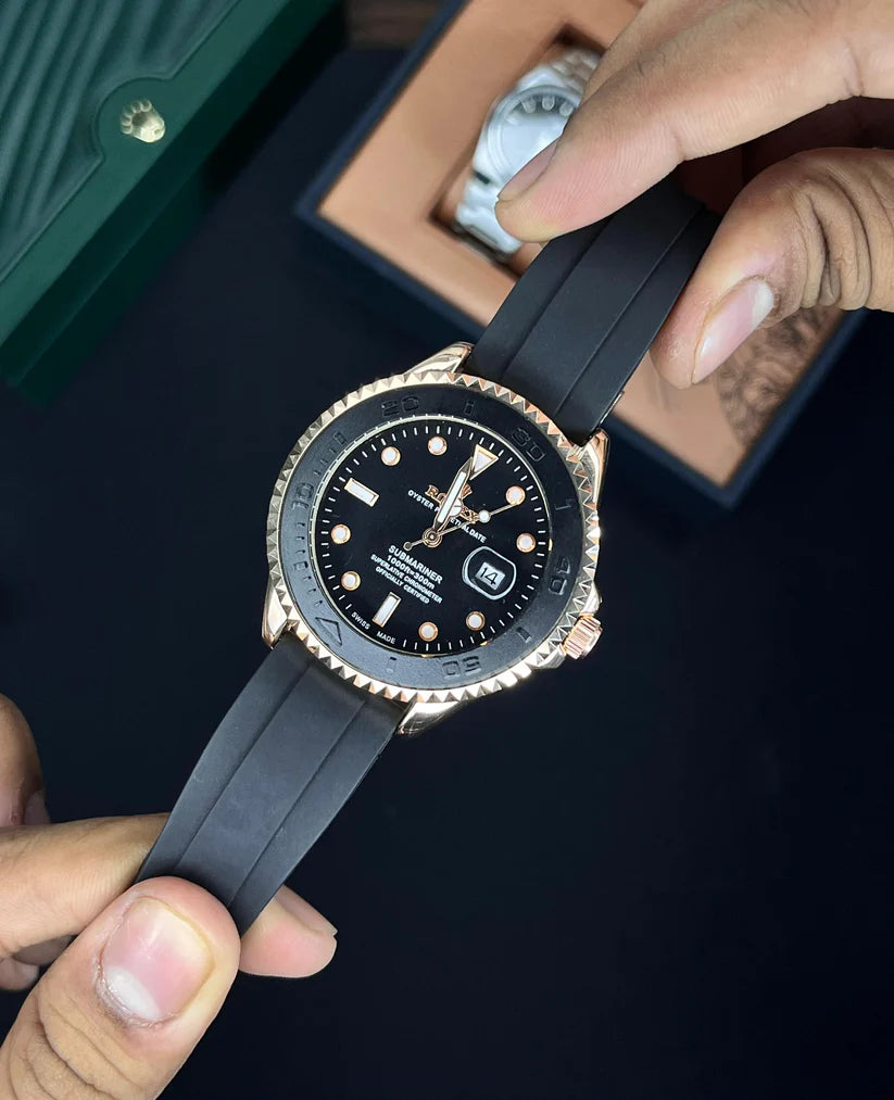 RLX Submariner Semi-Auto - Rose Gold