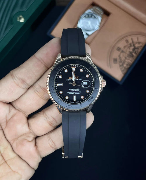 RLX Submariner Semi-Auto - Rose Gold