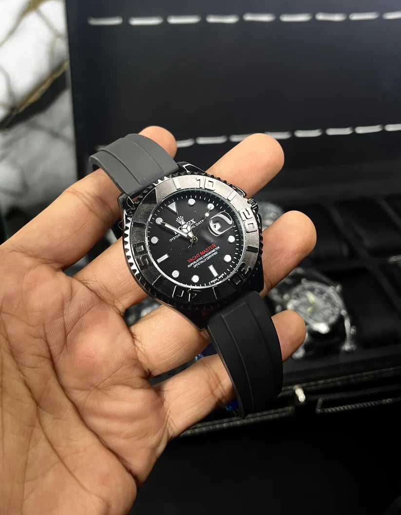 RLX Yacht Master Full Black 12-12 Offer