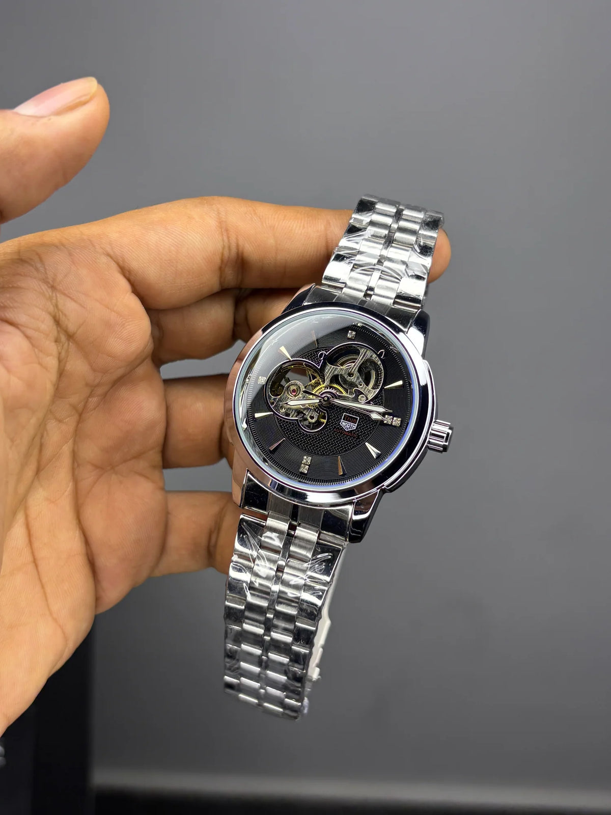 True Worth Automatic Skeleton Watch - R4053