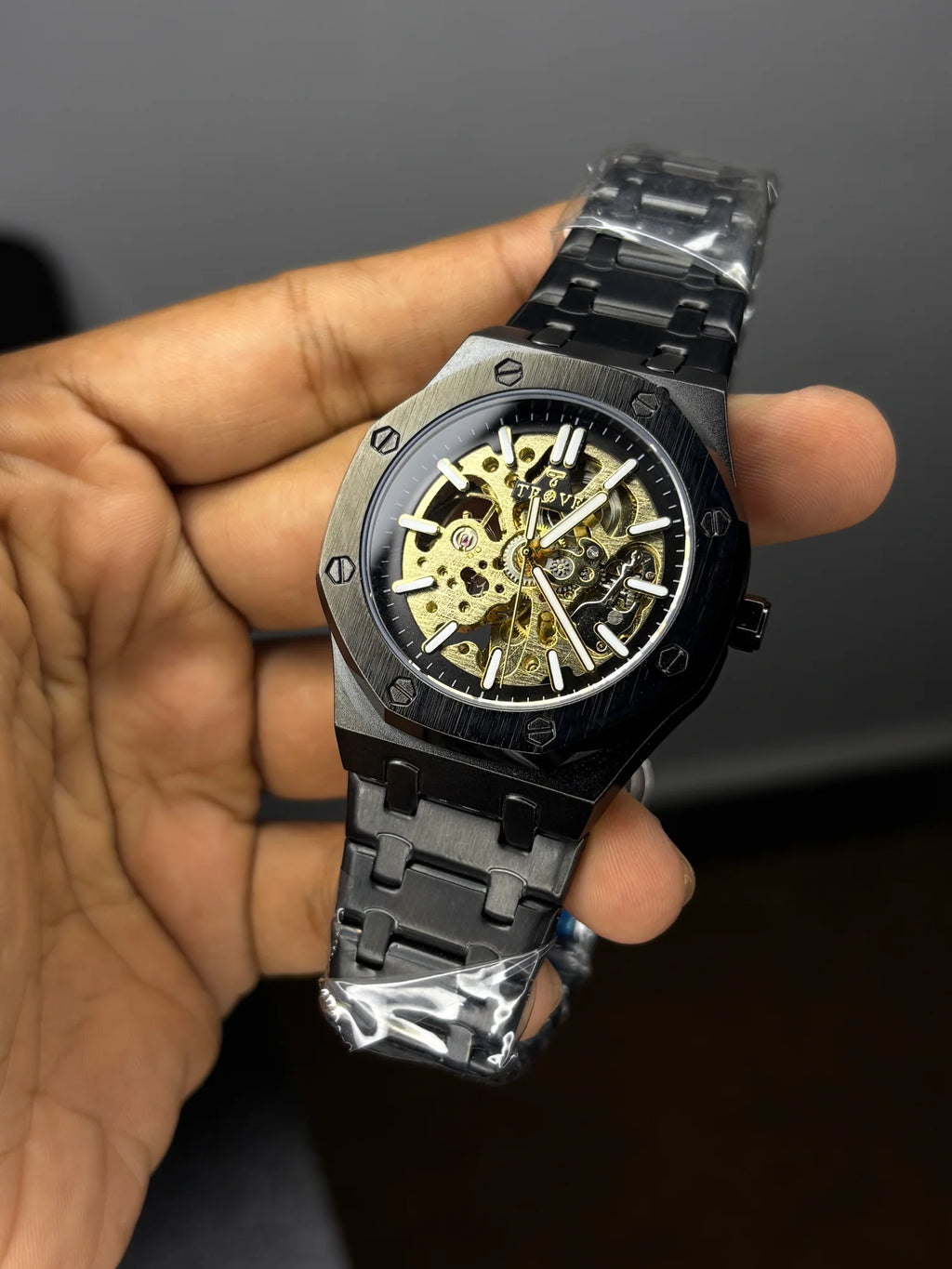 Trove Fully Skeleton Automatic Watch