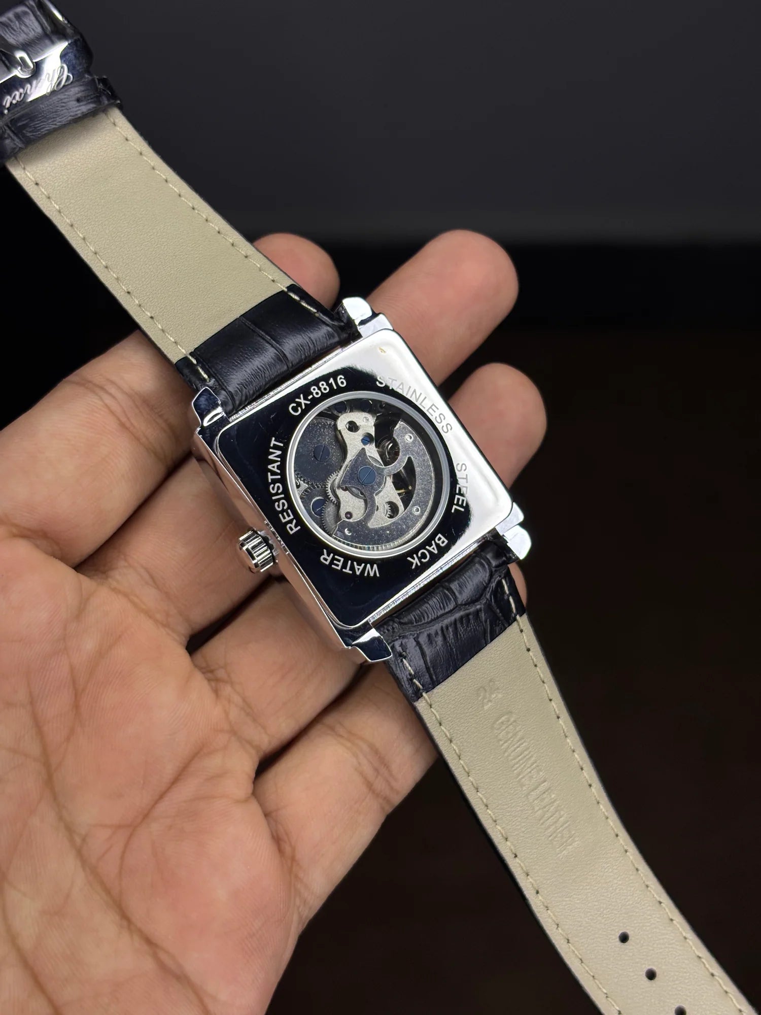 Chenxi Old Money Automatic Leather Strap