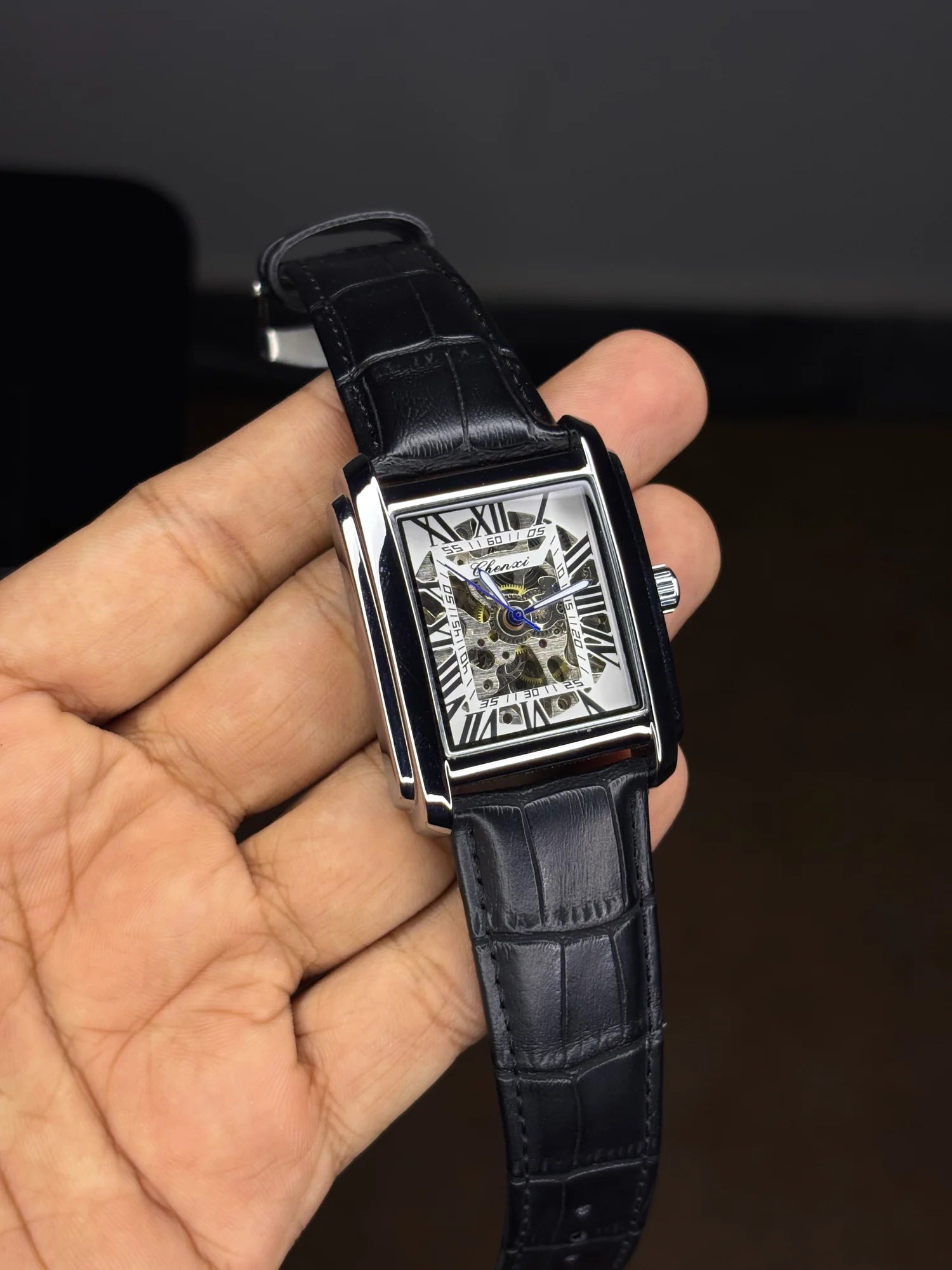 Chenxi Old Money Automatic Leather Strap