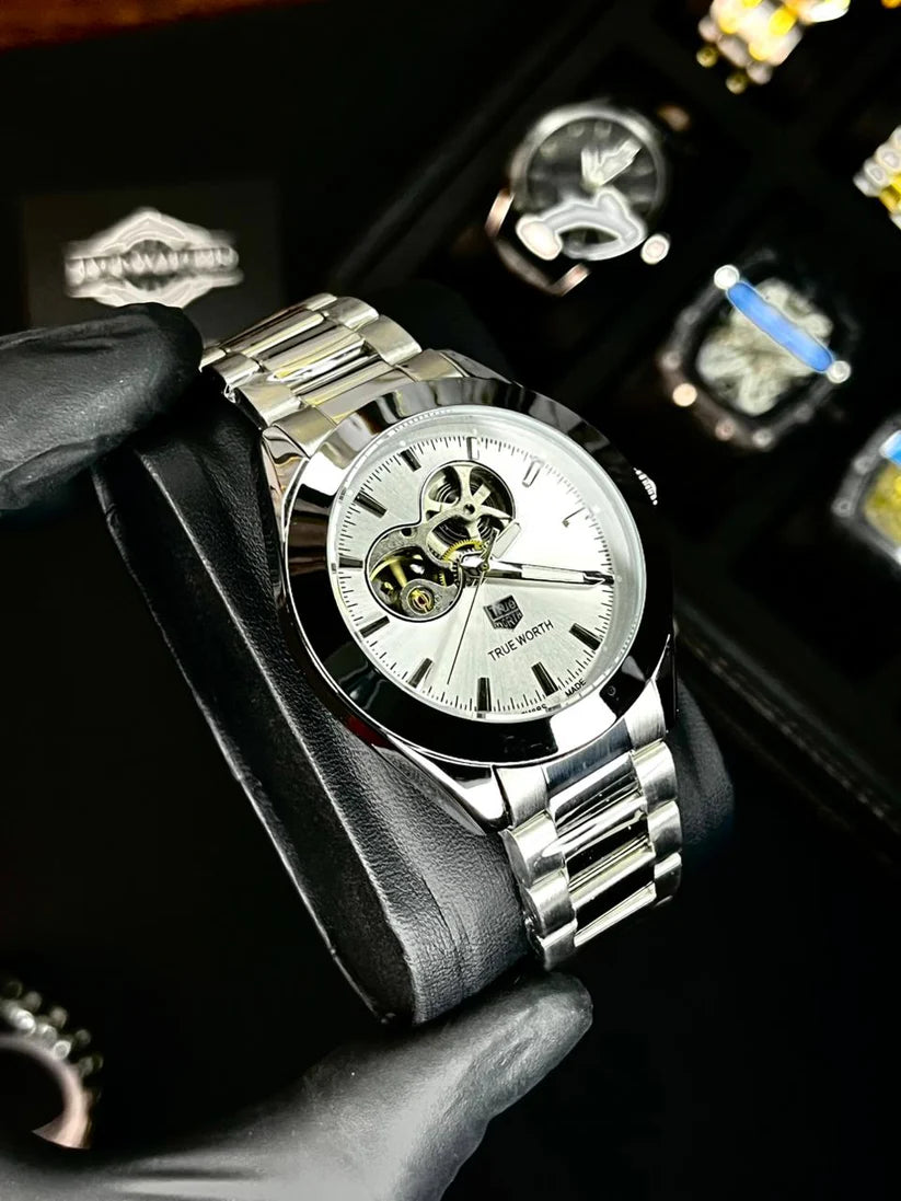 True Worth Open Heart Automatic Watch -TWAT326